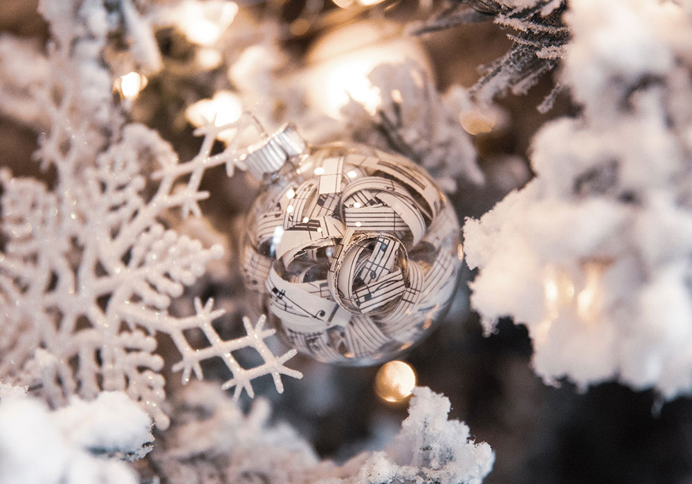 Χριστουγεννιάτικη Διακόσμηση στα Λευκά – 12 Days of Christmas #1